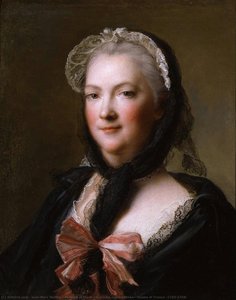 Portrait Of Marie Leczinska (leszczynska), Queen Of France (1703-1768) — Marc Nattier
