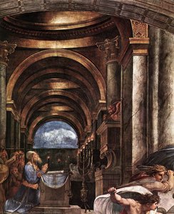 Stanze Vaticane - La Expulsión De Heliodoro Del Templo — Rafael