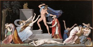 The Death Of Priam — Vincenzo Camuccini