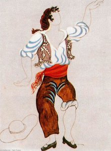 Za Projektovanje Kostuma Za Balet 'tricorne' — Pablo Picasso
