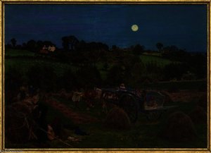 The Hayfield — Ford Madox Brown