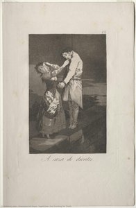 Caprichos: Out Hunting For Teeth — Francisco José De Goya Y Lucientes
