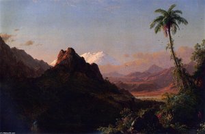 In The Tropics — Frederic Edwin Church