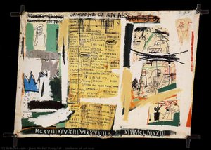 Jawbone Of An Ass — Jean Michel Basquiat