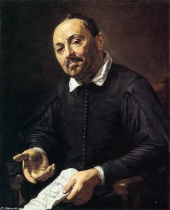 Portrait Of Raffaello Menicucci — Valentin De Boulogne