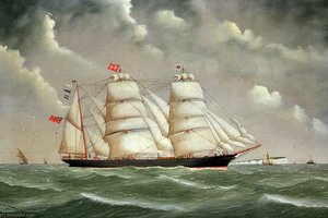The Barque ‘camphill’ — John Fairbairn Fannen