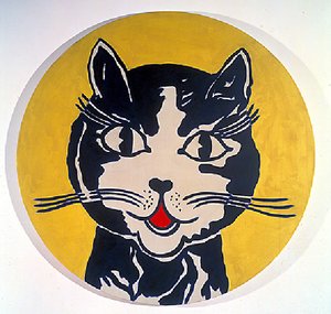 Lærende Kat — Roy Lichtenstein
