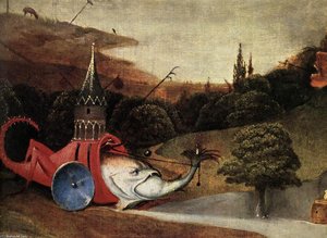 Triptyque De La Tentation Saint Antoine (détail) — Jérôme Bosch
