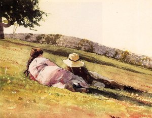 On The Hill — Winslow Homer