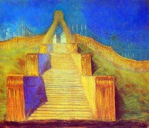 Deluge (i) — Mikalojus Konstantinas Čiurlionis