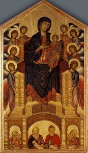 Madonna And Child Enthroned (maesta) — सिमोंब्यू