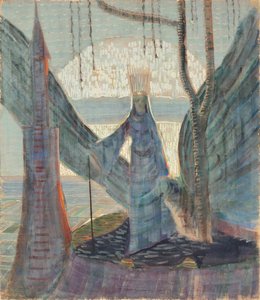 Fairy Tale. Painting Iii From Triptych — Mikalojus Konstantinas Čiurlionis