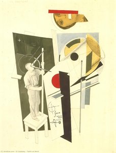 Tatline Au Travail — El Lissitzky
