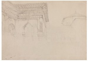 The Court Of The Lions, Alhambra — John Frederick Lewis