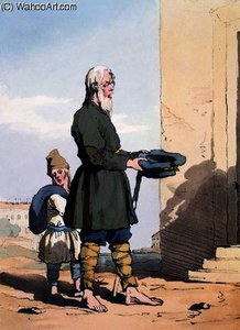 Finland Beggar — John Augustus Atkinson