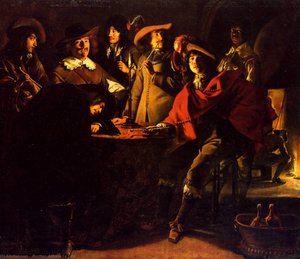 Smokers In An Interior — (brother) Antoine Le Nain