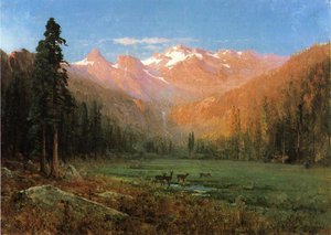 View Of Cascade Lake, Near Tahoe — Thomas Hill
