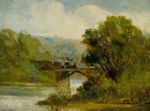 Train — Edward Mitchell Bannister