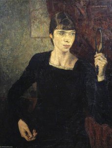 Girl With A Hand Mirror — Arnold Mason