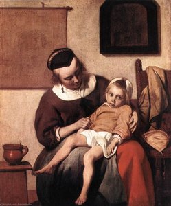 L'enfant Malade — Gabriel Metsu