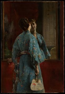The Japanese Robe — Alfred Stevens