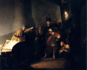 Giuditta Che Consegna Trenta Denari — Rembrandt Van Rijn