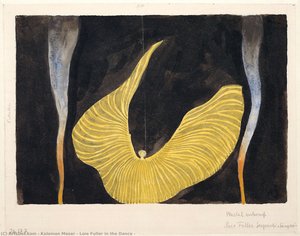 Loïe Fuller In The Dance — Kolomanas Mozeris