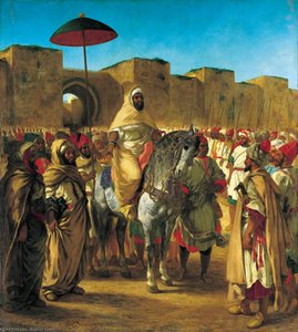 Sultan Of Morocco: Moulay Abd-er-rahman — Eugène Delacroix