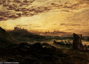 A Panoramic View Of Edinburgh — Samuel Bough