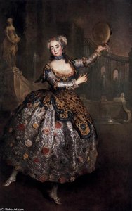 The Dancer Barbara Campanini — Antoine Pesne