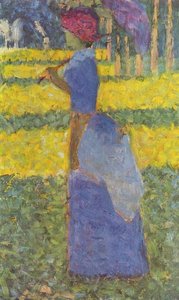 Woman With Umbrella — Georges Seurat