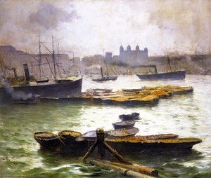 The Thames, London — Frank Myers Boggs