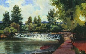 Kissingen. The Waterfall — Alexej Bogoljubov