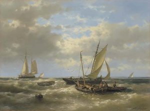 Hauling In The Nets — Abraham Hulk Senior