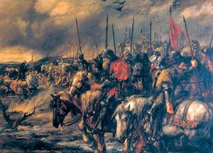 The Morning Of The Battle Of Agincourt — 约翰·吉尔伯特