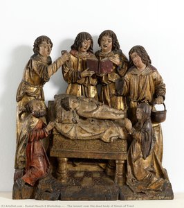 The Lament Over The Dead Body Of Simon Of Trent — Daniel Mauch’s Workshop (?)