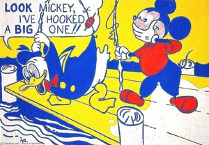 Look Mickey — Roy Lichtenstein