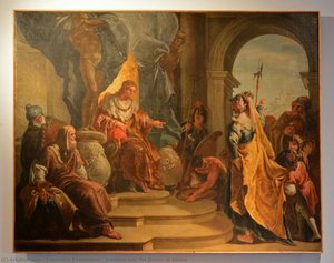 Solomon And The Queen Of Sheba — Francesco Fontebasso