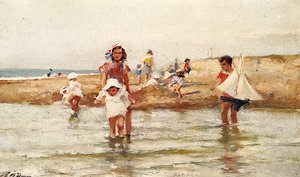 At The Seashore — Paul-michel Dupuy