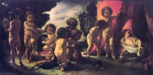 Kinderstaendchen — Anselm Feuerbach