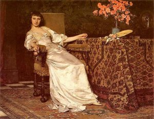 Lady With Roses — Wladyslaw Czachórski