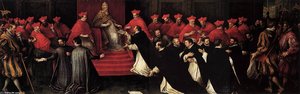 Honorius Iii Approving The Rule Of St Dominic In 1216 — لياندرو باسانو