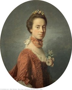Mary Degg, Lady Robert Manners (1737 - 1829) — Allan Ramsay