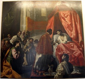Last Communion Of Saint Bonaventure — Francisco De Zurbarán