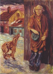 The Vagabond And The Dog — Aksel Waldemar Johannessen