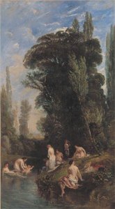 Le Ruisseau La Normandie Légendaire (autre Titre) — Paul Huet