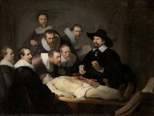 La Lección De Anatomía Del Dr. Nicolaes Tulp — Rembrandt Van Rijn