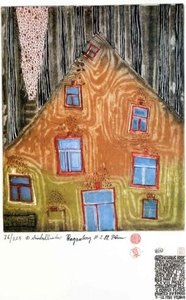 Nostalgic Roof — Friedensreich Hundertwasser