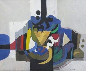 Arabic Letters No.4 — Dia Al-azzawi