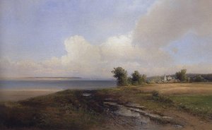 Landscape. Bank Of The Volga — Aleksey Savrasov